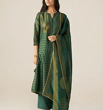 Dark green suit set